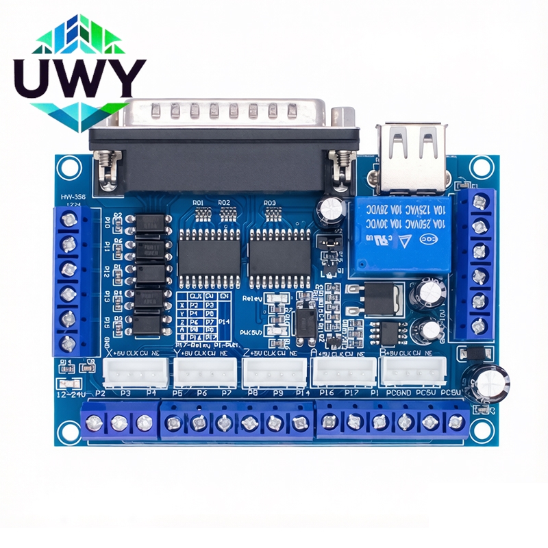 5 Axis Cnc Breakout Board Interface Mach3 - Papan Breakout CNC MACH3 5 Axis
