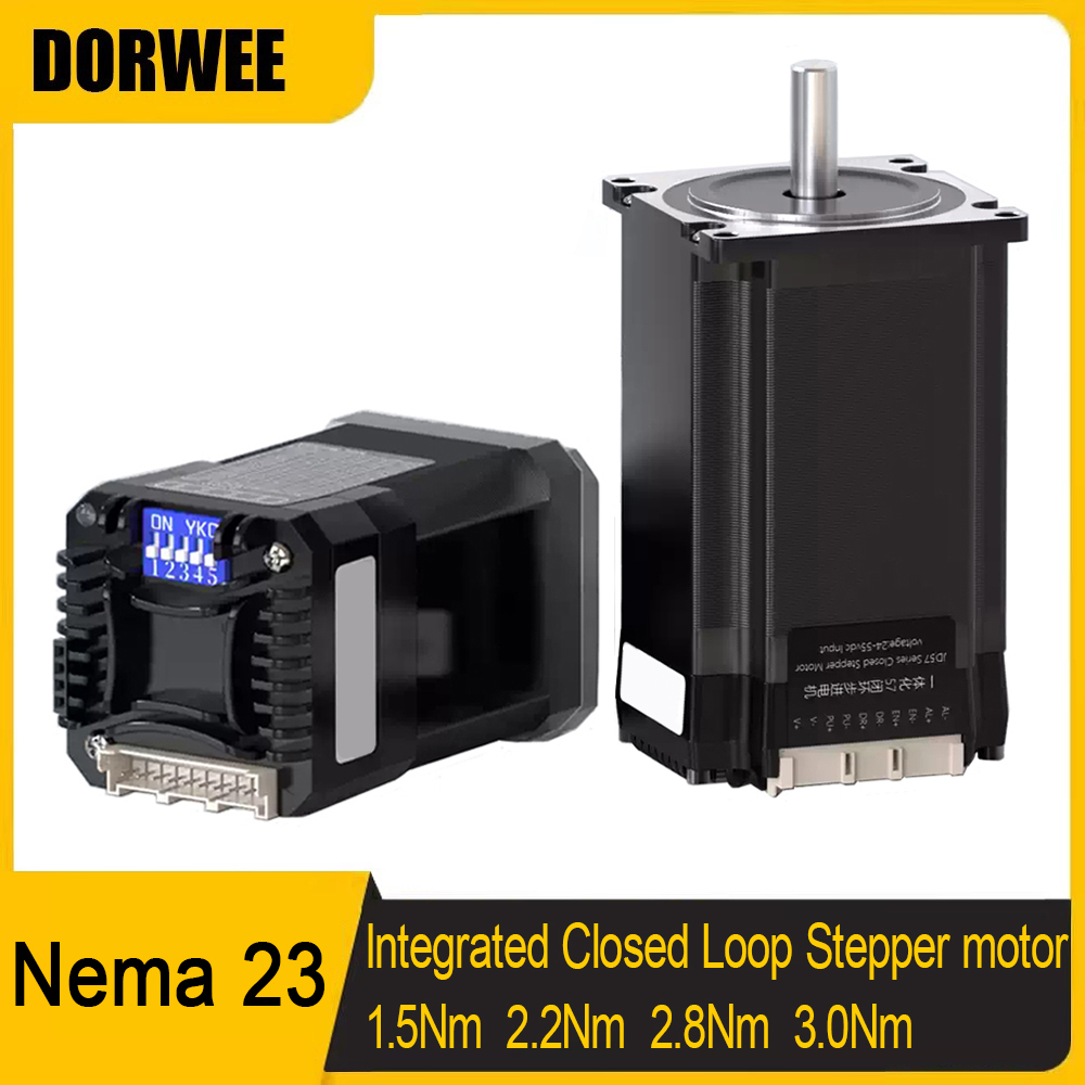 Motor Stepper Terintegrasi Sis - Nema 23 Closed Loop Stepper Motor Driver Kit ulasan dan harga