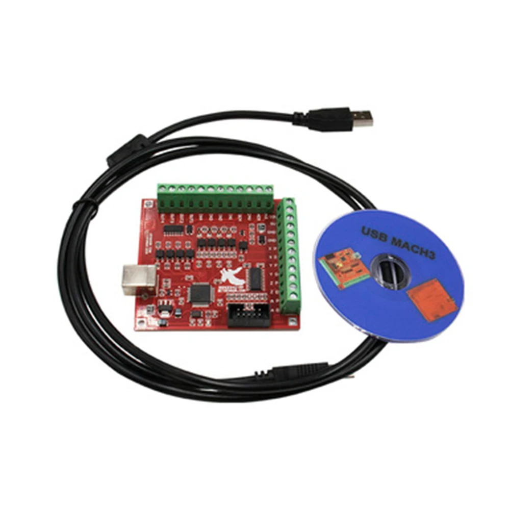 3 PCS/SET: 1 PCS papan penghub - Mach3 Usb Cnc Controller 4 Axis 100Khz ulasan dan harga